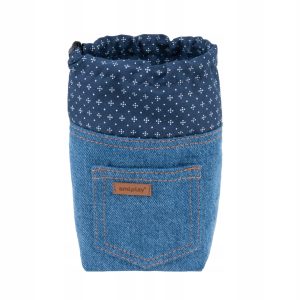 amiplay Torebka na przysmaki Jeans Denim Niebieski - 1 zdjęcie