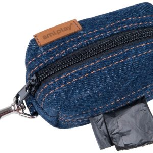 amiplay Torebka na worki na odchody Jeans Denim Gr - 1 zdjęcie