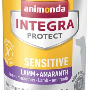 Animonda Integra Protect Sensitive smak jagnięcina z amarantusem puszka 6x400g - 1 zdjęcie