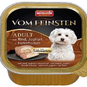 Animonda Vom Feinsten Classic Smak: Wołowina, Jogurt + Owsianka 6X150G - 1 zdjęcie