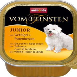 Animonda Vom Feinsten Junior - drób i serca indyka 150 g - 1 zdjęcie