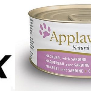 Applaws mokra karma dla kota Mackerel & Sardine 24 x 70g - 1 zdjęcie