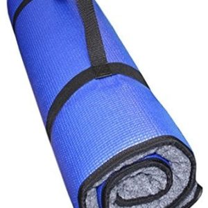Ball Dynamics Materac ball Dynamics fpk9bed ML-BL k9fitbed z przedstawiającym ćwiczenia, średni/Large, niebieski - 1 zdjęcie