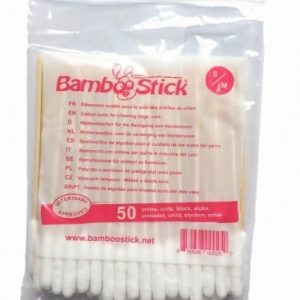 Bamboostick Patyczki do pielęgnacji uszu psa małe - 1 zdjęcie