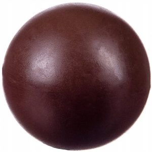 Barry King Piłka kauczukowa pełna Psa kawowa 6,5cm - 1 zdjęcie
