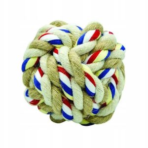 Barry King piłka sznurowa z jutą, S 5cm / 65g - 1 zdjęcie