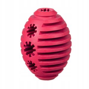 Barry King rugby na przysmaki, czerwone M 10-11 cm - 1 zdjęcie