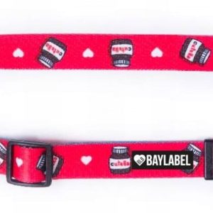 Baylabel - Pas do samochodu - Red Cutella - 2,5 cm - 1 zdjęcie