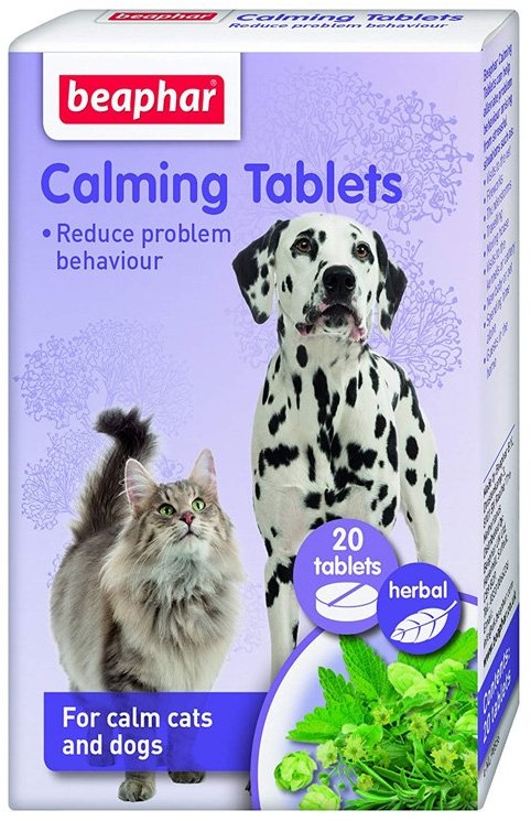 Beaphar Calming Tablets - na uspokojenie 20tabl. - 1 zdjęcie