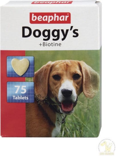 Beaphar Doggys + Biotine Przysmak z zawartością biotyny 180tab 12771 - 1 zdjęcie