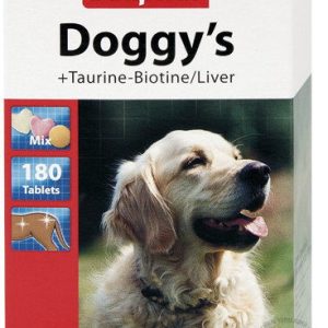 Beaphar Doggys Mix - witaminowy Przysmak tauryna- biotyna/wątróbka 180szt 12775 - 1 zdjęcie