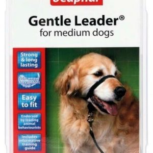 Beaphar Gentle Leader M - Obroża Uzdowa Medium Czarna - 1 zdjęcie