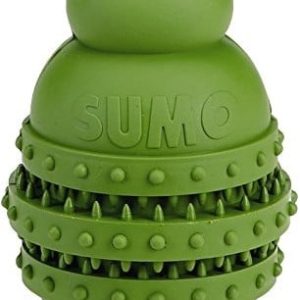 Beeztees beez herbat Sumo Play Dental psy do zabawy, 6 x 6 x 8,5 cm, zielona - 1 zdjęcie