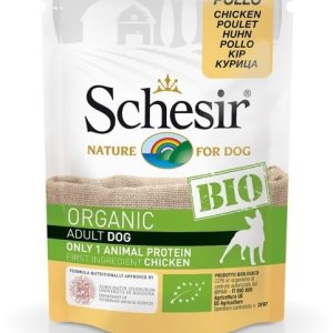 Bento Kronen Schesir Dog Bio 85 g karma mokra dla psa kurczak 85g - 1 zdjęcie