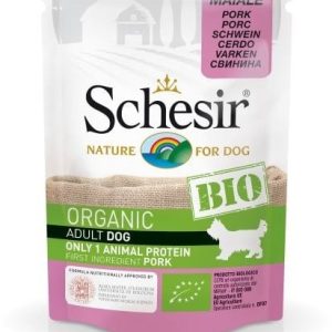 Bento Kronen Schesir Dog Bio 85 g karma mokra dla psa wieprzowina 85g - 1 zdjęcie