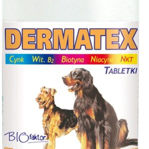 Biofaktor Dermatex preparat wzmacniający sierść psa 150tab - 1 zdjęcie