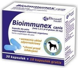 Biowet Bioimmunex Canis 40 kapsułek - 1 zdjęcie