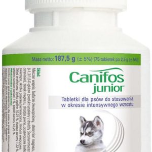 Biowet Canifos Junior tabletki dla psów w okresie intensywnego wzrostu 75tabl - 1 zdjęcie