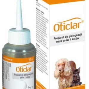 Biowet Oticlar preparat do pielęgnacji uszu psów i kotów 50ml - 1 zdjęcie