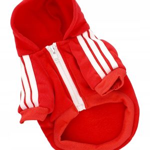 Bluza Dla Psa Ubranko Dres Adidog Zamek Paski S - 1 zdjęcie