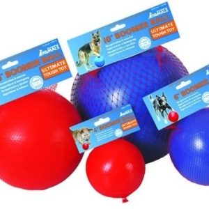 Boomer Ball L - 8" / 20cm niebieska MS_11827 - 1 zdjęcie