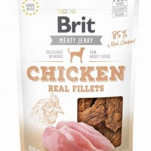 Brit Brit Jerky Snack Real Fillets Chicken 200g 101-111746 - 1 zdjęcie