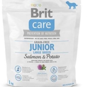 Brit Care Grain-Free Junior Large Breed Salmon & Potato 1 Kg - 1 zdjęcie