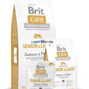 Brit Care Grain-Free Senior&Light Salmon&Potato 1 kg - 1 zdjęcie