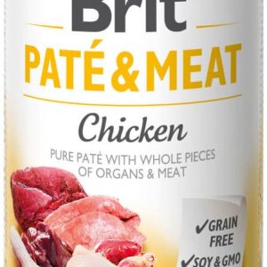 Brit Care Pies Brit Pate&Meat CHICKEN 400g - 1 zdjęcie