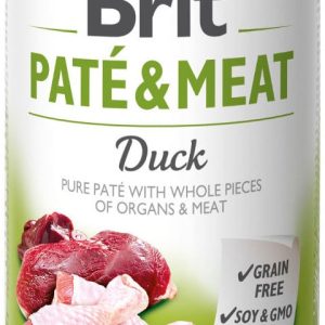 Brit Care Pies Brit Pate&Meat DUCK 400g - 1 zdjęcie