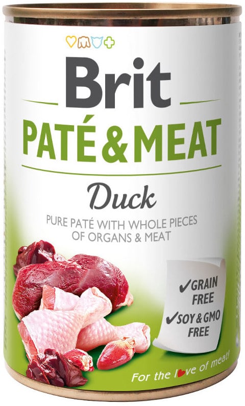 Brit Care Pies Brit Pate&Meat DUCK 400g - 1 zdjęcie
