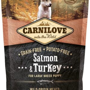 Brit Carnilove Salmon&Turkey Large Breed Puppy 12 kg - 1 zdjęcie