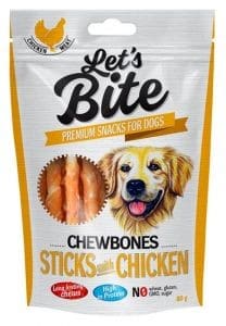 Brit Let's Bite Chewbones Sticks with Chicken 300g - 1 zdjęcie