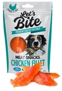 Brit Let's Bite Meat Snacks Chicken Fillet 80g - 1 zdjęcie