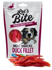 Brit Let's Bite Meat Snacks Duck Fillet 80g - 1 zdjęcie