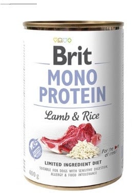 Brit Mono protein lamb & rice 400g DARMOWA DOSTAWA OD 95 ZŁ! - 1 zdjęcie
