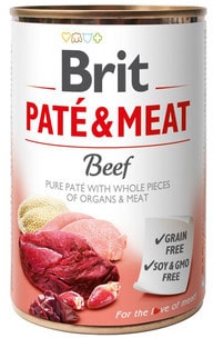 Brit Pate & Meat beef 400 g DARMOWA DOSTAWA OD 95 ZŁ! - 1 zdjęcie
