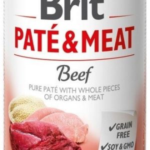 Brit Pate & Meat Dog Beef puszka 800g - 1 zdjęcie