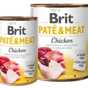 Brit Pate & Meat Dog Chicken puszka 800g - 1 zdjęcie