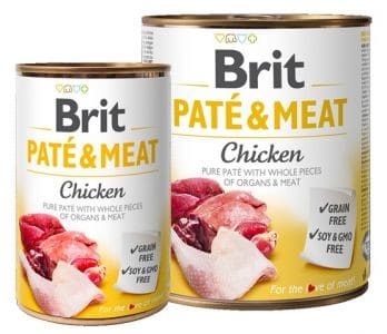 Brit Pate & Meat Dog Chicken puszka 800g - 1 zdjęcie