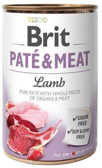 Brit Pate & Meat Dog Lamb puszka 800g - 1 zdjęcie