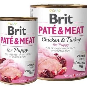 Brit Pate & Meat Dog Puppy puszka 800g - 1 zdjęcie