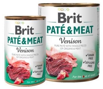 Brit Pate & Meat Dog Venison puszka 800g - 2 zdjęcie
