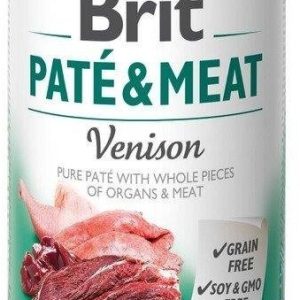 Brit Pate & Meat Dog Venison puszka 800g - 1 zdjęcie