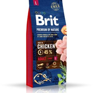 Brit Premium By Nature Adult Large L 3 kg - 1 zdjęcie