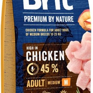 Brit Premium by Nature Adult Medium M 15 kg - 1 zdjęcie