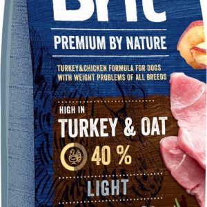 Brit Premium By Nature Light Turkey & Oat 15 kg - 1 zdjęcie