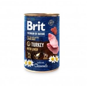 Brit Premium By Nature Puszka Indyk z Wątróbką 800g - 1 zdjęcie