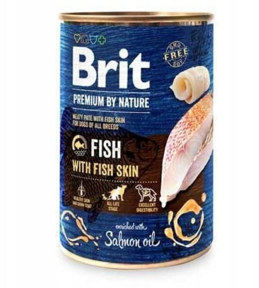 Brit Premium By Nature Puszka Ryba 400g - 1 zdjęcie