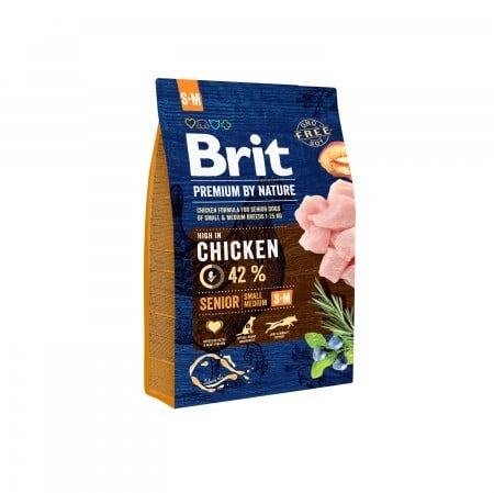 Brit Premium by Nature Senior S+M 3 kg - 1 zdjęcie